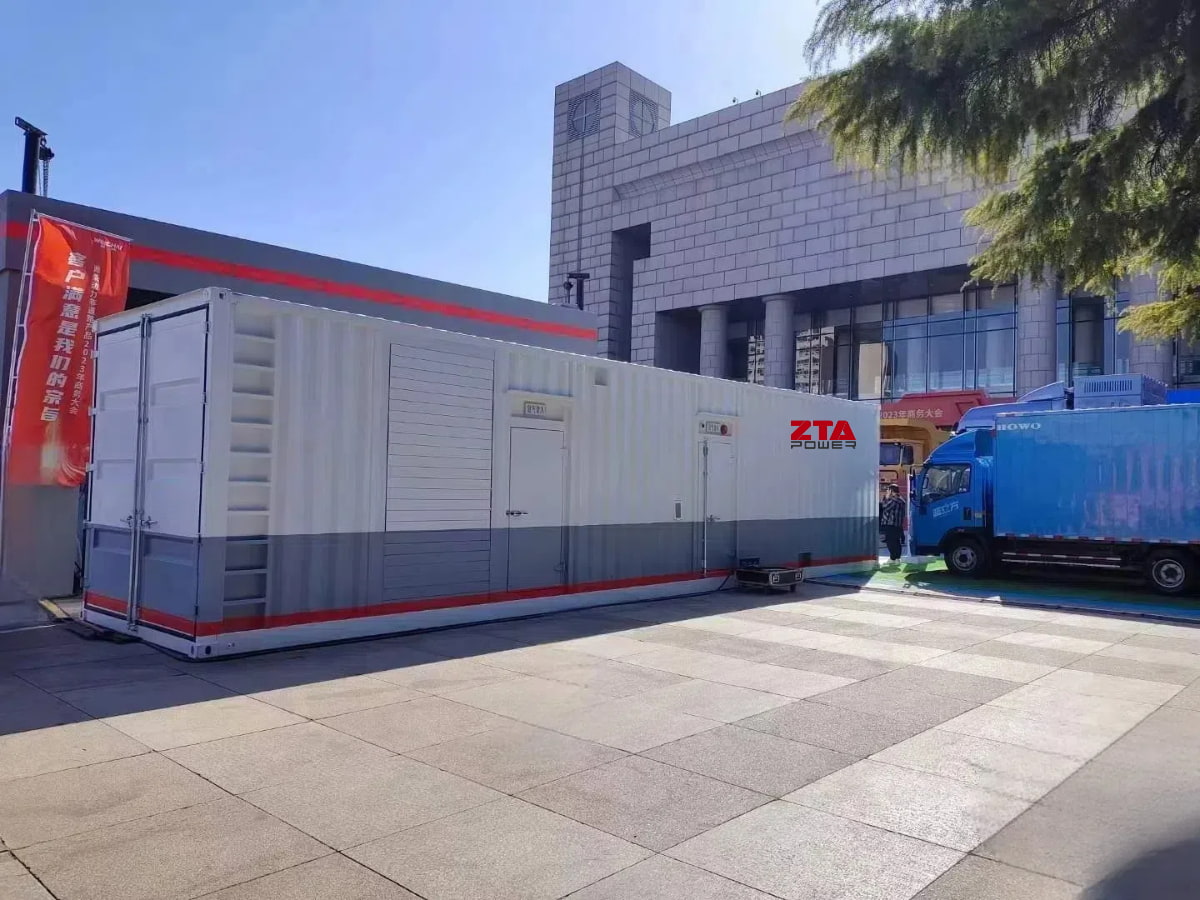 40ft HQ Container Power By Cummins