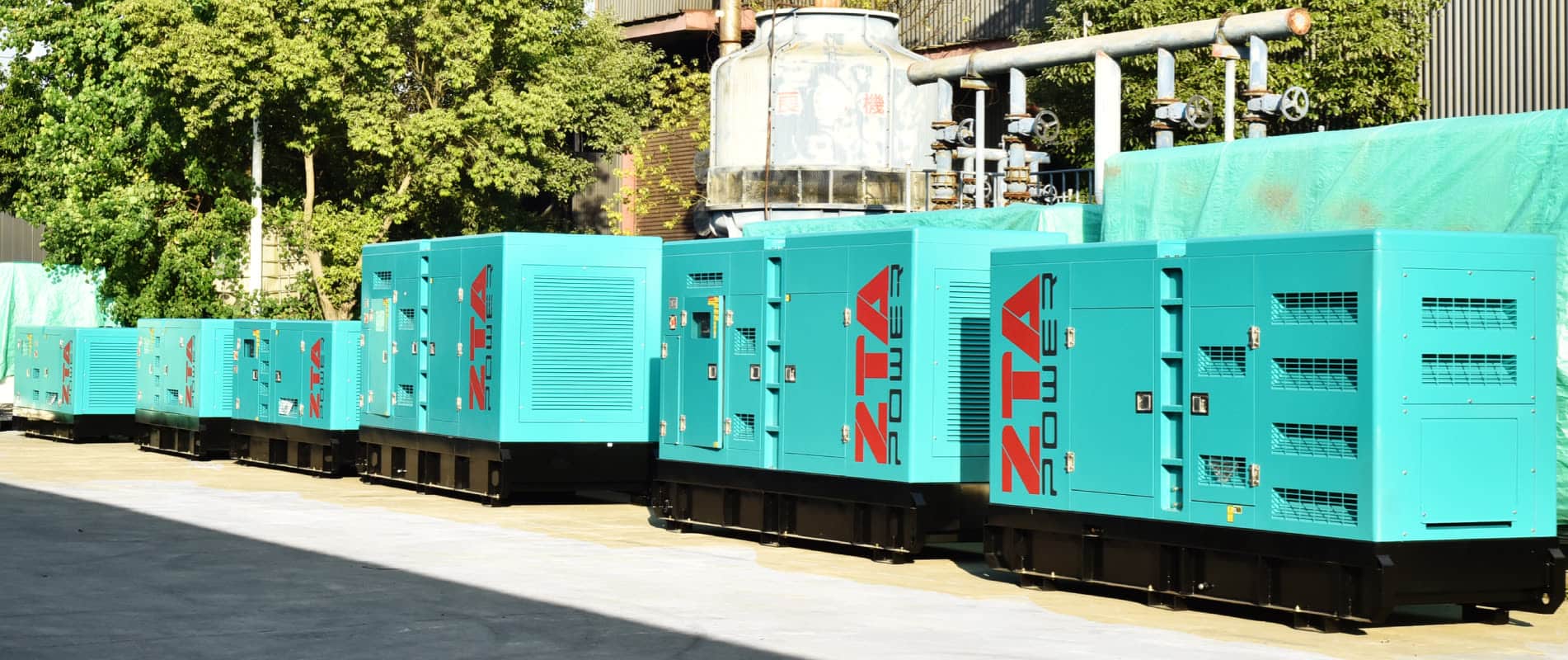 Silent Genset On Stock Silent Genset On Stock