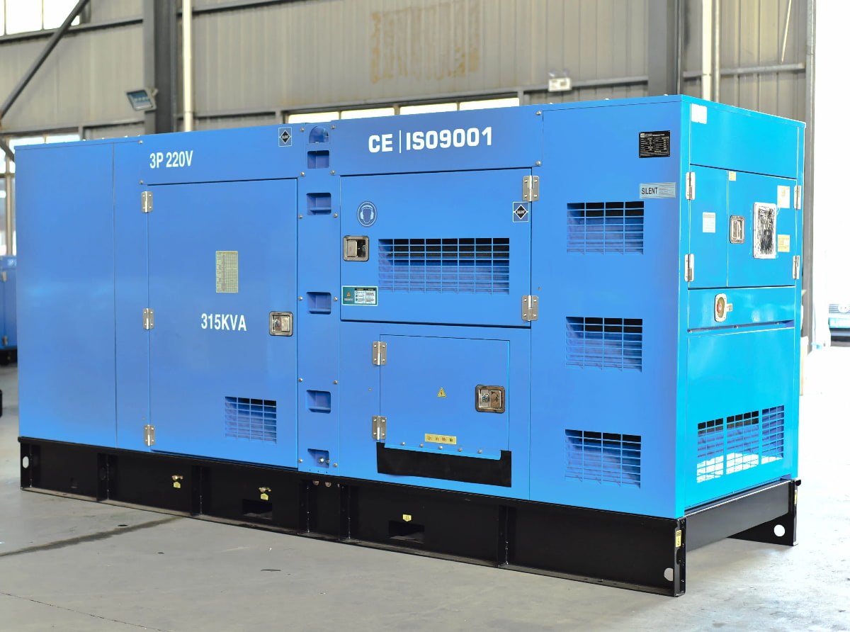 Silent Genset Denyo Blue Color Silent Genset Denyo Blue Color