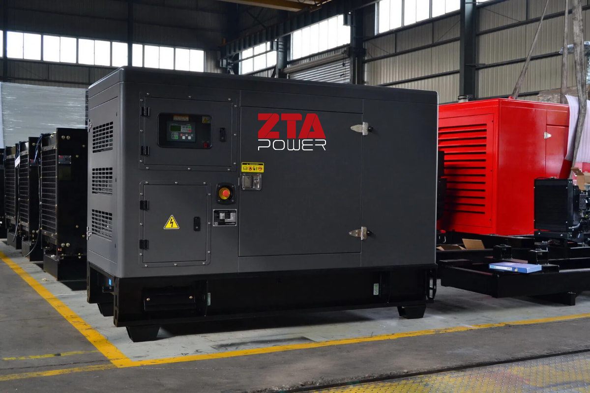 Gray Color Silent Generator Set Gray Color Silent Generator Set