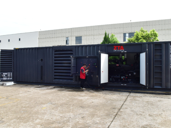 4 Units 1000kw 1250kva Cummins Generator Set For Media Complex